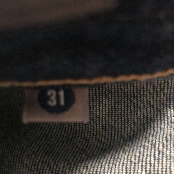 Citizens of Humanity Distressed Palmer Baggy Pant Denim Jeans Size 31 - Picture 9 of 11